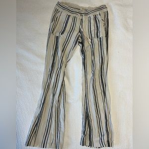 Roxy Striped Beachy Pants